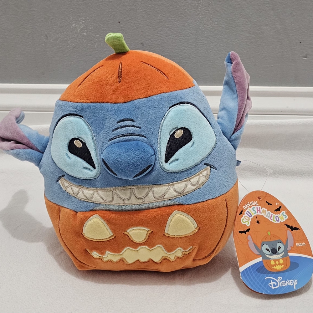 Disney Stitch Pumpkin Plush Toy